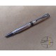308 Nickel Plated Bullet Pen Gun Metal wth Fancy Clip